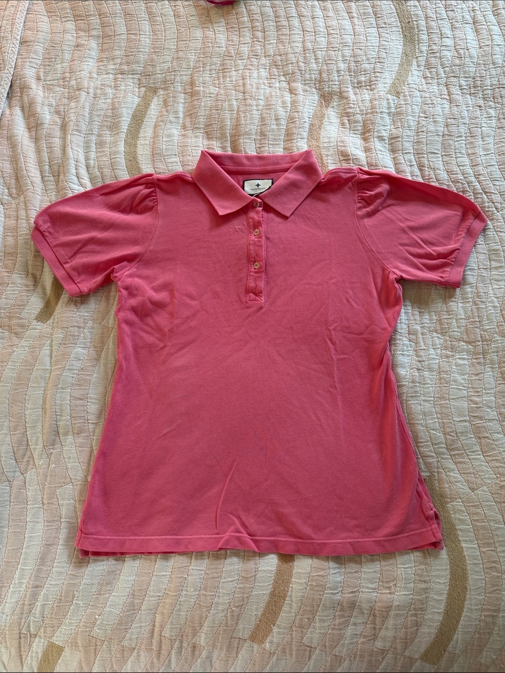 Tuckernuck Pink Polo Shirt